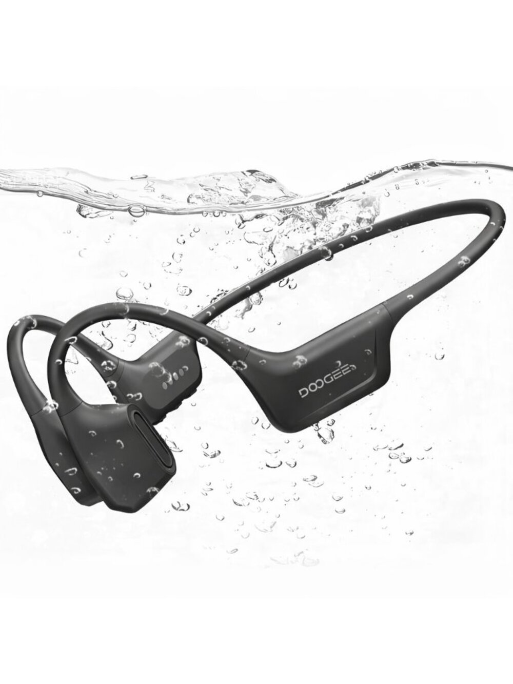 DOOGEE Bone Conduction Headphones, IP68 Waterproof Swimming Headphones Wireless